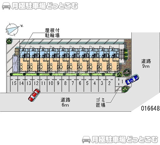 新潟市西区みずき野2－7－30の月極駐車場2