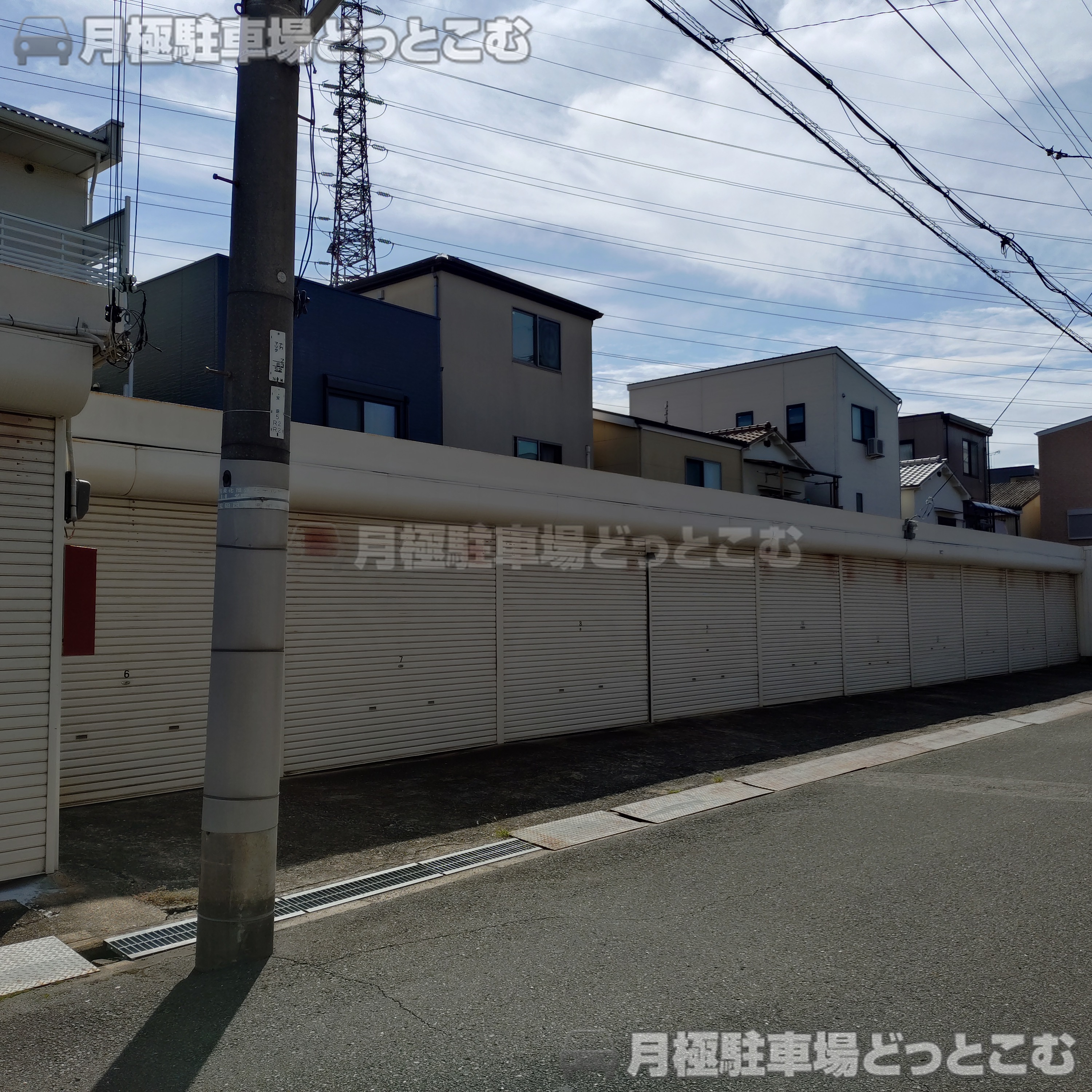 大阪市鶴見区安田4丁目3-25の月極駐車場3