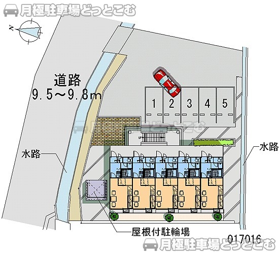長野市青木島町大塚875－2の月極駐車場1