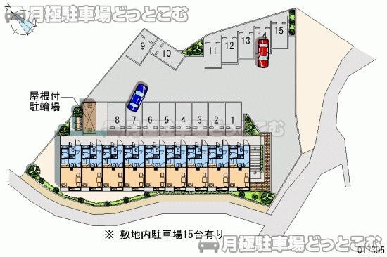 大里郡寄居町桜沢229－1の月極駐車場2