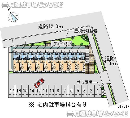 姫路市別所町佐土3－39の月極駐車場2