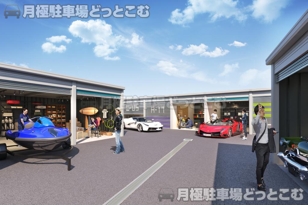 木更津市金田東1-22-1の月極駐車場3