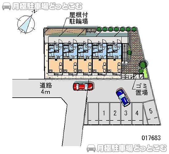 昭島市緑町1－3－12の月極駐車場2