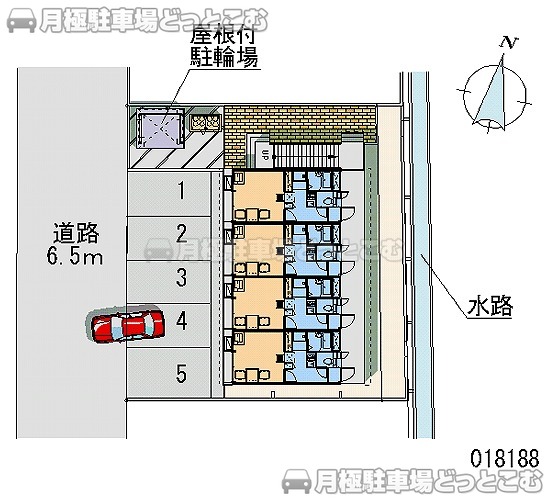 青森市小柳2－8－30の月極駐車場2
