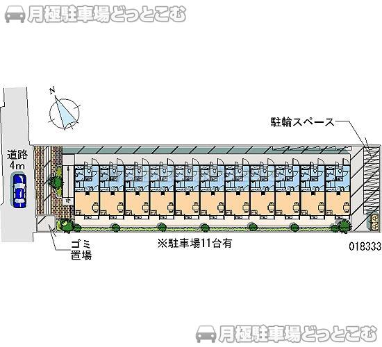 加須市中央1－3－16の月極駐車場2