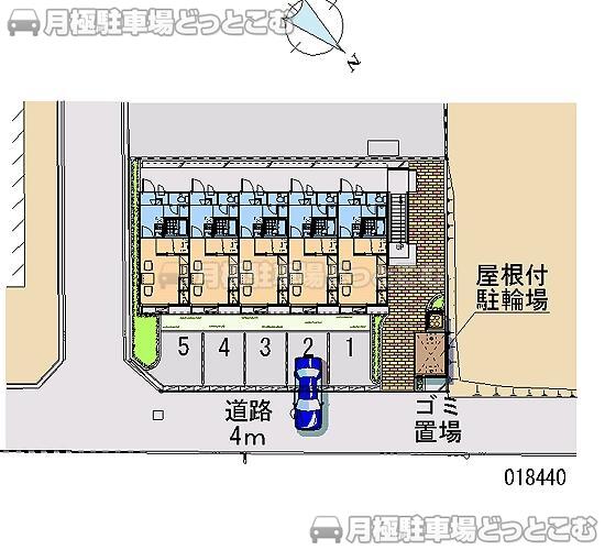 東近江市東沖野3－9－10の月極駐車場2
