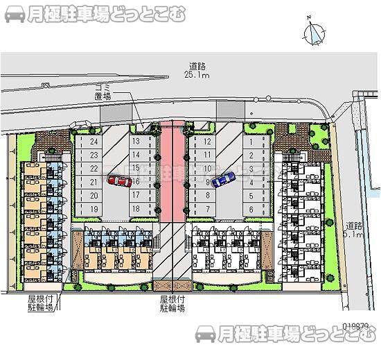 彦根市高宮町896－7の月極駐車場2
