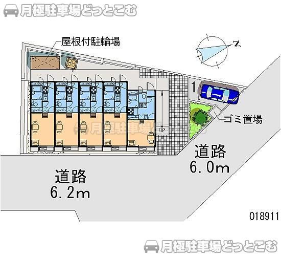 横浜市旭区南希望が丘63－1の月極駐車場2