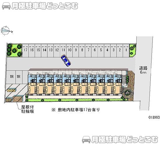可児市今渡鳴子2402－3の月極駐車場2