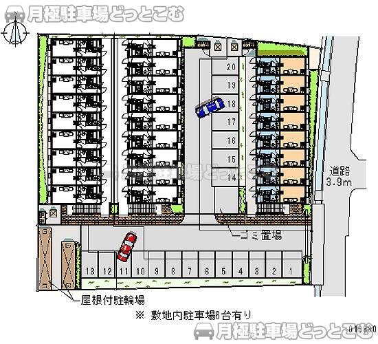 松原市東新町1－94の月極駐車場1