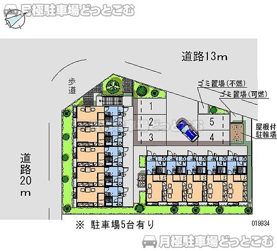 刈谷市小垣江町上広6－2の月極駐車場2