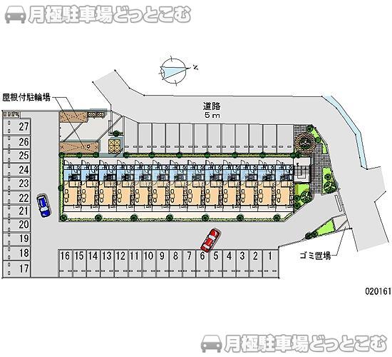 柏市大島田470－2の月極駐車場2