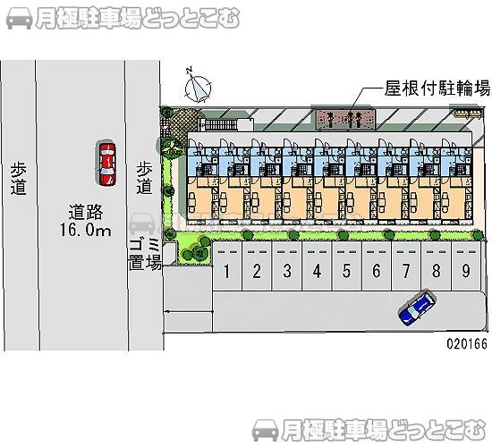 白井市西白井1－19－28の月極駐車場1
