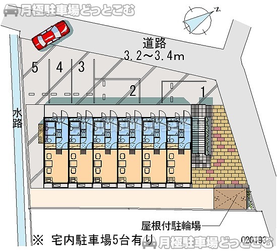 横浜市保土ケ谷区川島町1294－1の月極駐車場1