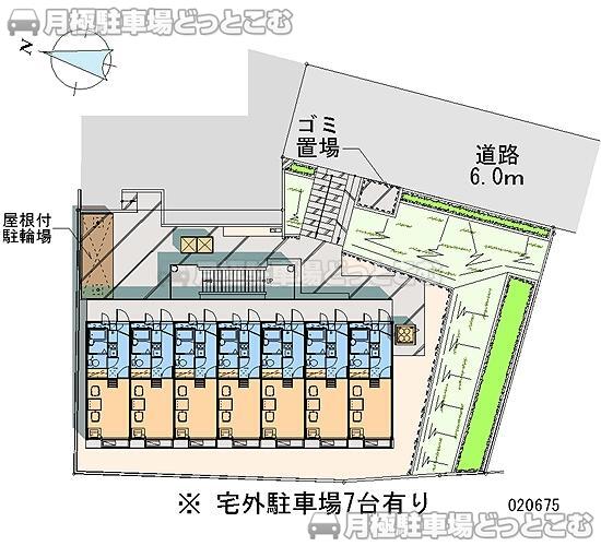 入間市南峯55－1の月極駐車場2