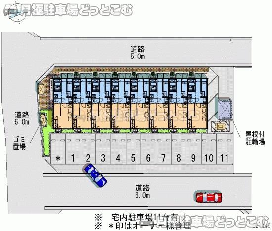 長野市西尾張部1001－4の月極駐車場2