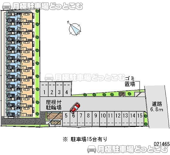 印旛郡酒々井町酒々井1628－3の月極駐車場2