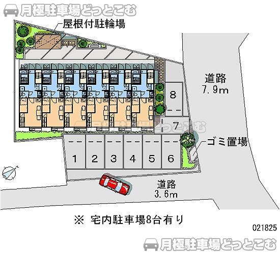 銚子市松本町2－952－3の月極駐車場2