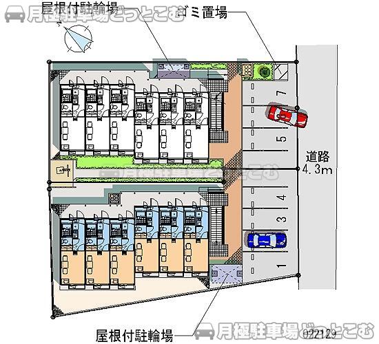 三浦市南下浦町上宮田1474の月極駐車場2