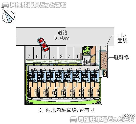 堺市堺区出島町5－3－25の月極駐車場2