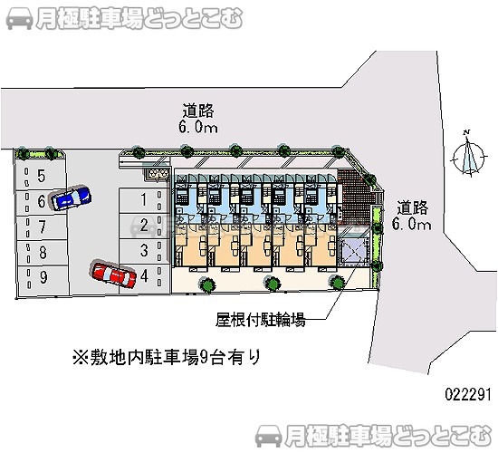 黒川郡大和町まいの1－4－8の月極駐車場1