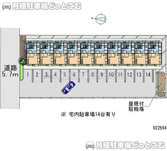 湖西市新居町新居2689－3の月極駐車場2