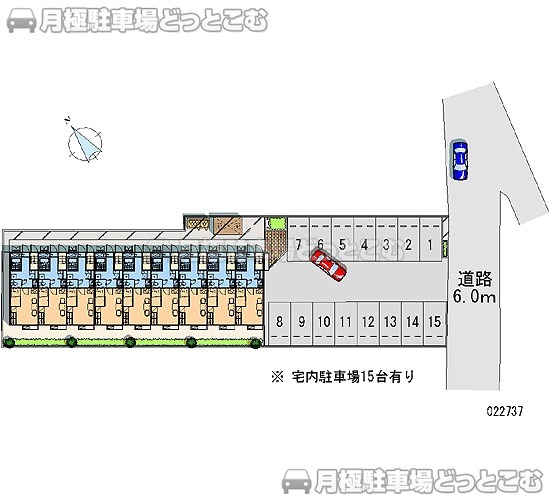 富士宮市万野原新田3375－1の月極駐車場2