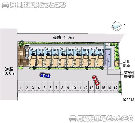 安曇野市豊科4234－7の月極駐車場1