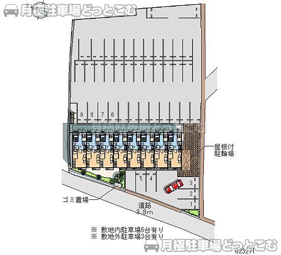 尾道市西則末町6－2の月極駐車場2
