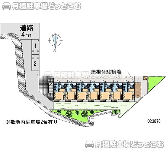 横浜市保土ケ谷区常盤台20－1の月極駐車場1