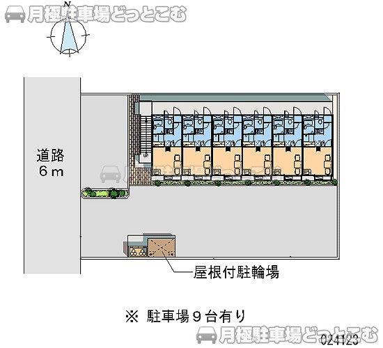 伊勢崎市境下武士2577－1の月極駐車場2