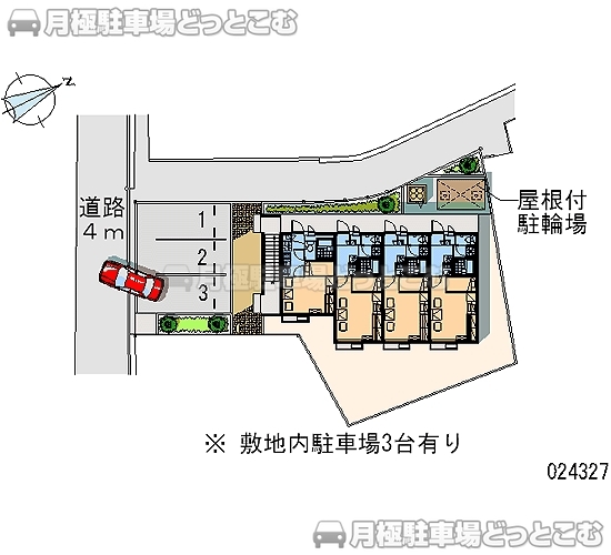 下関市彦島江の浦町6－12－15の月極駐車場2