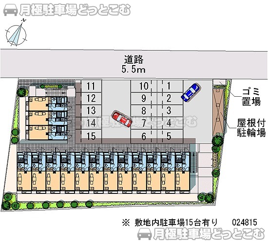 横浜市瀬谷区阿久和東4－34－7の月極駐車場2