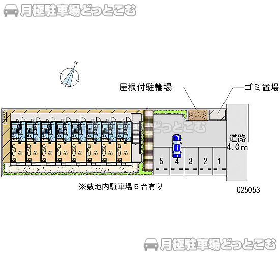 川口市戸塚東4－31－10の月極駐車場1