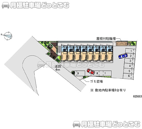 八王子市石川町686－1の月極駐車場2
