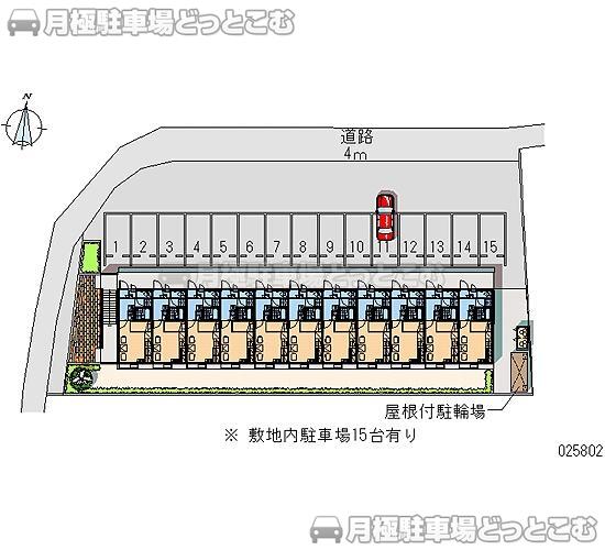 沼津市岡宮1377－1の月極駐車場2