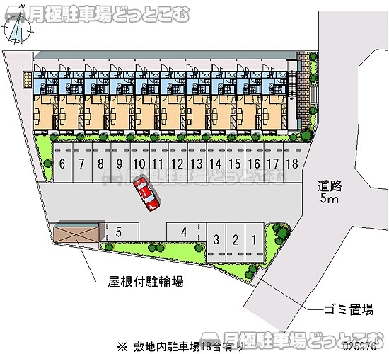 鳥栖市養父町496－5の月極駐車場2