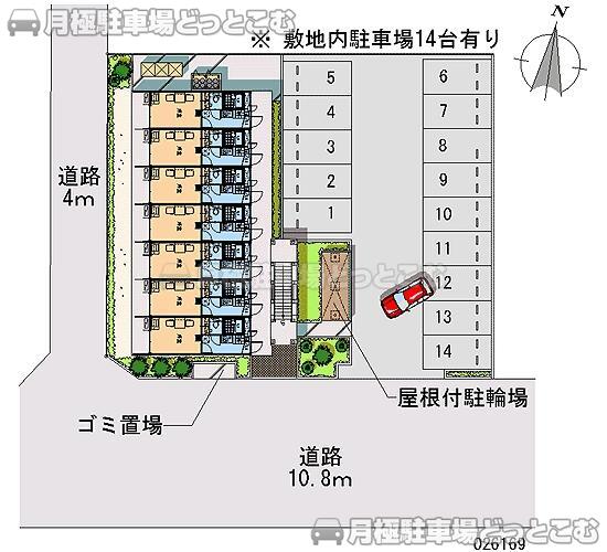 茂原市高師564－5の月極駐車場2