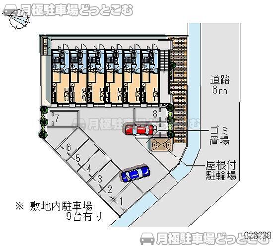 東松山市新宿町18－2の月極駐車場2