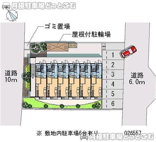 刈谷市野田町森前1－2の月極駐車場2