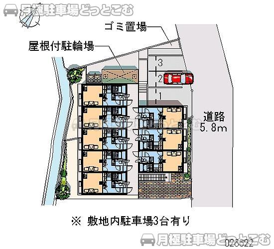 呉市本町21－7の月極駐車場2