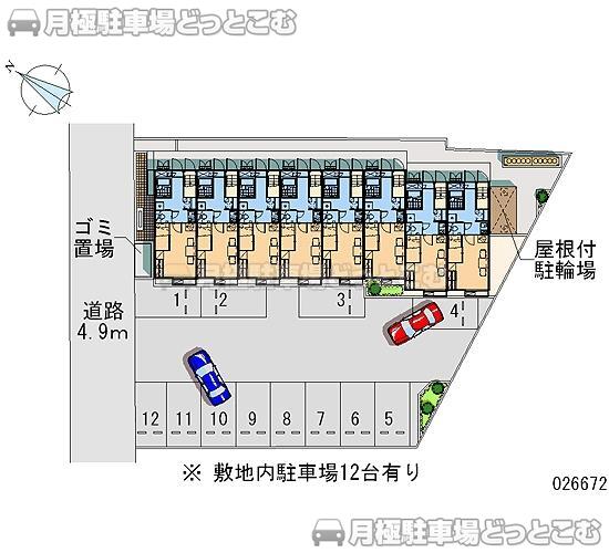 津市久居中町339－4の月極駐車場2