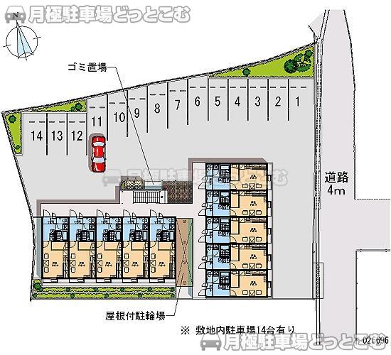 明石市大久保町大窪1560の月極駐車場2