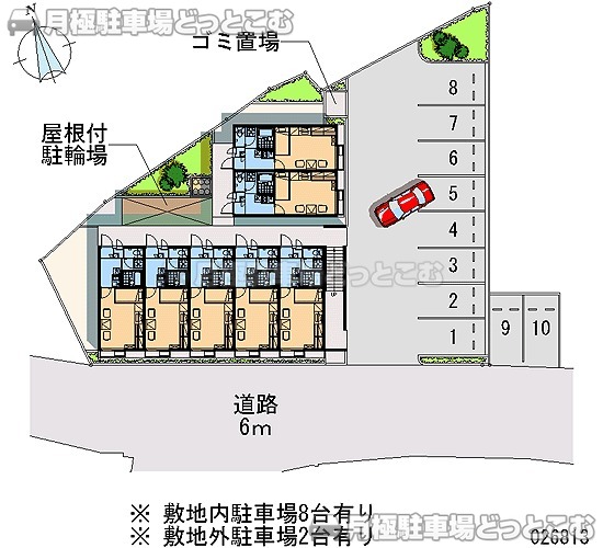 高砂市伊保崎南21－3の月極駐車場2