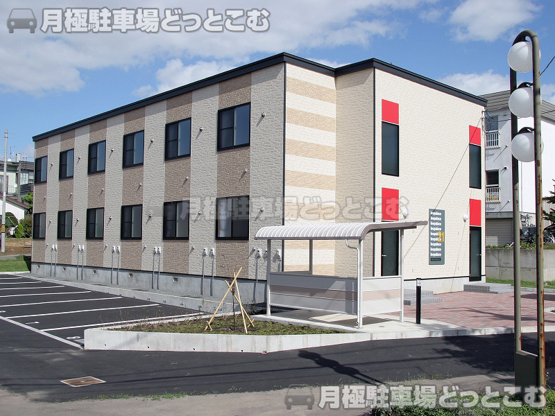 江別市文京台59－1の月極駐車場2