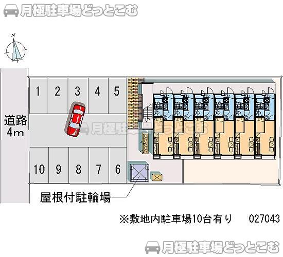 青森市石江江渡111－4の月極駐車場2
