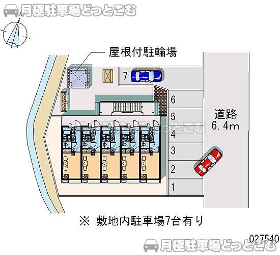 青森市久須志4－16－3の月極駐車場2