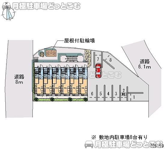 浜松市浜名区引佐町金指1554－1の月極駐車場1