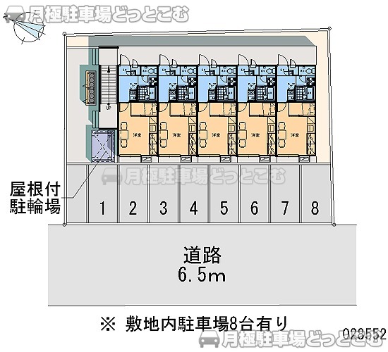 青森市小柳2－8－27の月極駐車場2