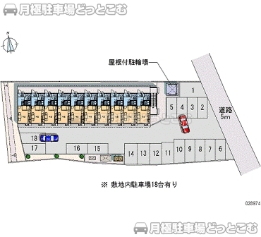 青森市石江江渡120－8の月極駐車場2